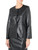 Chaqueta 'S Max Mara en tejido recubierto negro