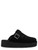 Mule Clarks Originals en ante negro