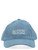 Gorra Ganni en denim azul claro