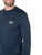 Felpa A.P.C. in cotone organico blu con logo