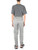 Pantalone Ganni in raso grigio