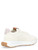 Sneakers Hogan H641 in ivory-colored leather with pink details