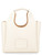 Bag Hogan H-Bag Shopping in ivory leather