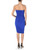 One-Shoulder-Kleid Norma Kamali Modell Diana blau