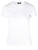 T-shirt Elisabetta Franchi blanc avec logo en strass