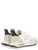 BePositive Space Race sneaker in black and white suede and fabric