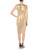 Midi dress Norma Kamali gold