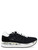 Baskets Premiata Conny 6347 en cuir noir et crochet