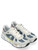 Sneaker Premiata Mase 6623 in camoscio e denim grigio e blu