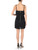 Mini dress Elisabetta Franchi with bangs black