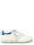 Baskets Premiata 6779 en cuir usagé blanc et bleu