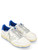 Sneaker Premiata 6779 in weißem und blauem Gebrauchtleder