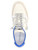 Baskets Premiata 6779 en cuir usagé blanc et bleu