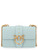 Bandolera Pinko Mini Love Bag One Simply azul claro