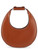 Leather-colored handbag Staud Moon Mini