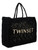 Bag Twinset black cotton bohemian