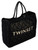 Tasche Twinset Bohemian aus schwarzer Baumwolle