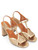 Sandal Chie Mihara Bessy in champagne-colored leather