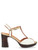 Heeled sandal Chie Mihara in white leather