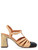 Heeled shoe Chie Mihara Mekong beige and black