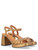 Sandalia de tacón color bronce Chie Mihara