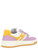 Baskets Hogan H630 blanc, violet et jaune