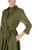 'S Max Mara dress in green cotton voile