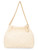 Shoulder bag Tory Burch Fleming in cream leather
