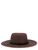 Max Mara Sombrero marrón oscuro Musette