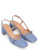 Slingback A.Bocca AB2712 in fabric and blue glitter
