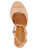 Sandal Via Roma 15 flesh-colored leather sandal with chain