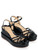 Paloma Barceló Nazaria sandal in black leather