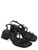 Sandalo Vagabond Ines in pelle colore nero