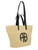 Tote Bag Anine Bing couleur naturelle avec logo noir