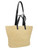 Tote Bag Anine Bing color naturale con logo nero