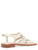 Sandal Pons Quintana Tina in ivory-colored wet leather