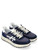 Sneaker Premiata Nous 6658 in suede e tessuto tecnico blu