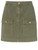 Miniskirt Anine Bing Aliza military green