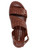 Sandal Pons Quintana Forli leather brown color