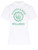 Camiseta Sporty & Rich Emblema blanco con logotipo verde
