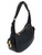 Shoulder bag Ganni Swing in black leather