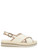 Sandal Pons Quintana Milano in ivory-colored leather