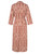 Max Mara Robe Chemisier 'S' rouge