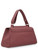 Orciani Longuette Soft Tasche aus Leder in Amarena-Farbe