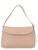 Bolso de hombro Orciani Nana Soft en piel granulada rosa empolvado