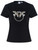 Camiseta Pinko negro con bordado Love Birds