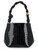 Ganni Bag in black crocodile leather