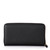 Comme des Garçons Wallet Portefeuille rectangulaire en cuir noir