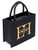 Small hand bag Elisabetta Franchi black color