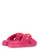 Sandal Inuikii in fuchsia crochet fabric